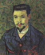 Vincent Van Gogh Portrait of Doctor Felix Rey (nn04) oil on canvas